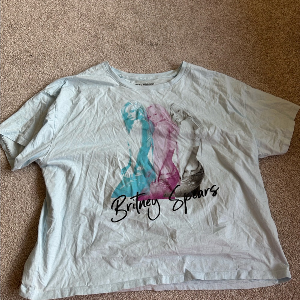 XXL Britney Spears Graphic Tee